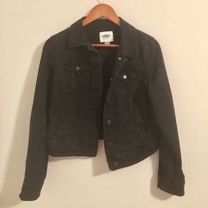 Old Navy Black Denim Jacket